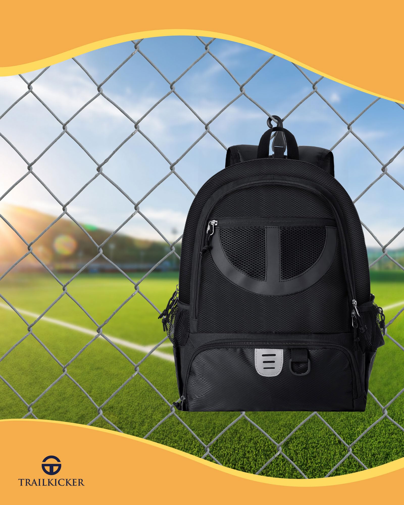 **Best Basketball Backpack for Men & Women - 30L Lightweight Breathable Sports Bag with Shoe & Ball Compartment - Perfect for Gym, School, Travel, Soccer, Volleyball & Football**    *(Ideal for carrying sports gear, school essentials, or travel items – great for athletes, students, and outdoor enthusiasts!)*