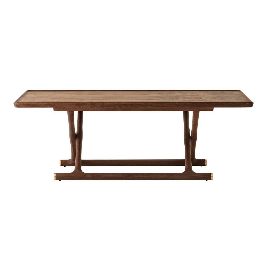 Modern Jager Coffee Table - Stylish Mid-Century Wooden Living Room Furniture for Home Decor | Perfect for Small Spaces, Apartments & Lounge Areas