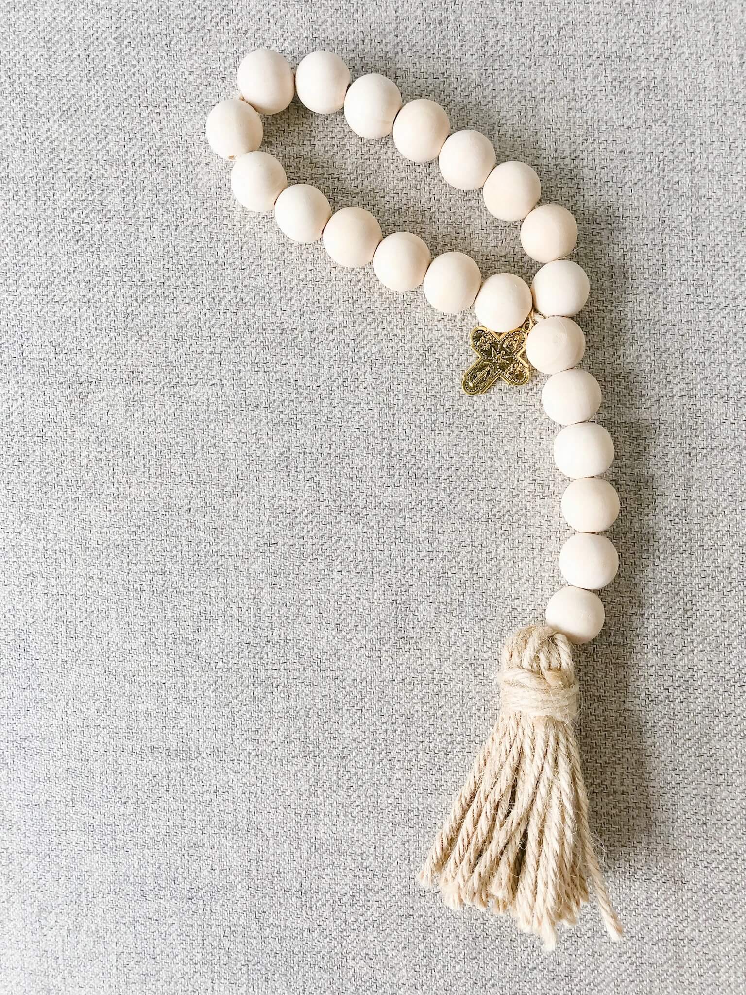 Cross Home Blessing Door Hanger - Religious Wall Decor for Christian Homes - Perfect for Easter, Christmas & Housewarming Gifts