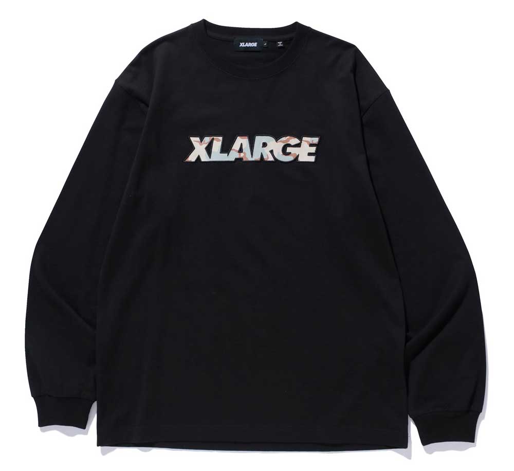 Camo Standard Logo Long Sleeve T-Shirt - Men's Military Style Casual Top for Outdoor & Streetwear Fashion