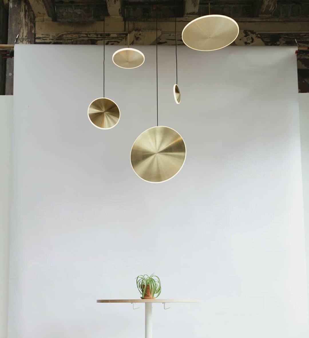 Chrona Modern Glass Dish Pendant Light - Elegant Ceiling Lighting for Dining Room, Kitchen, or Bedroom Decor