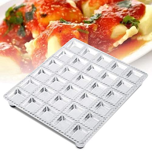 Stainless Steel Ravioli Mould - Energy Saving Dumpling Maker Pasta Press Kitchen Tool for Homemade Mini Square Ravioli | Perfect for Italian Cooking, Pasta Making & Family Meal Prep