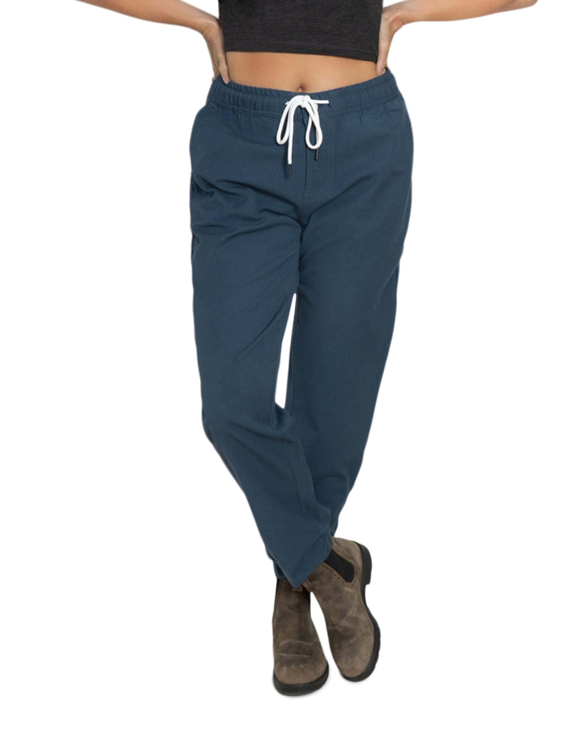 Woolly Clothing Women's Merino Wool Longhaul Weekender Pants - Soft & Warm Travel Pants for Hiking, Camping & Winter Adventures
