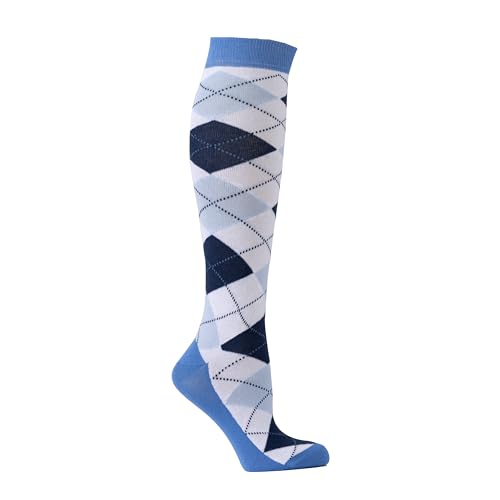 Ice Blue Argyle-4390