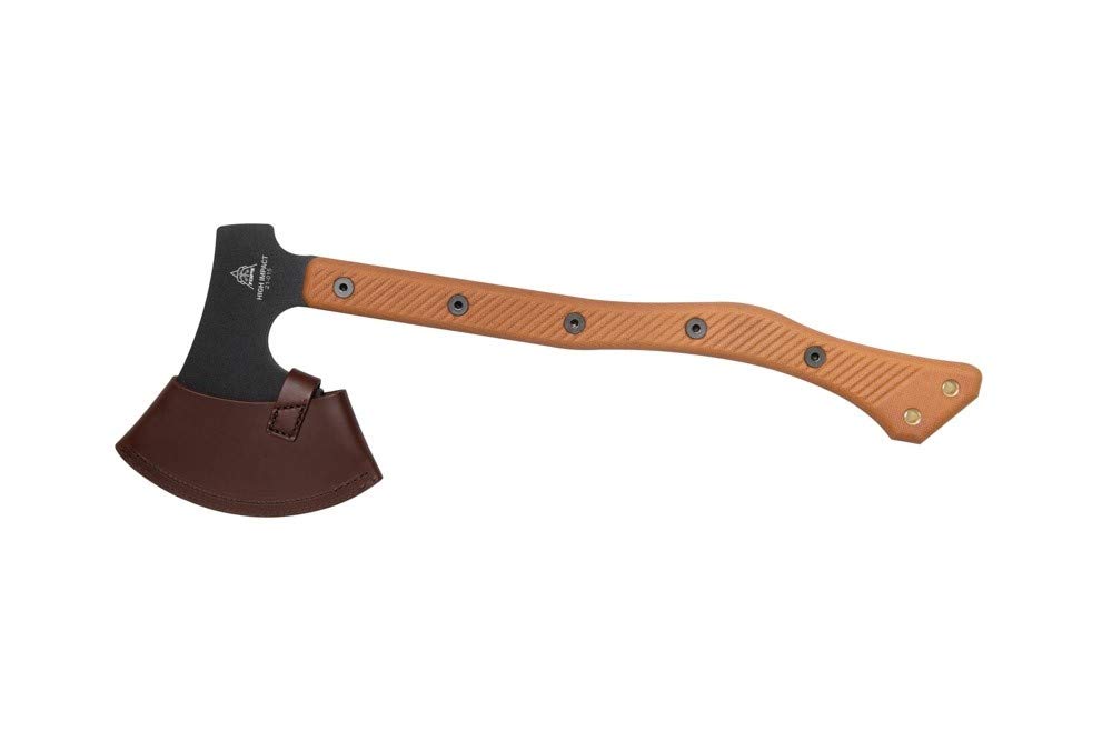 TOPS Knives TPHIM01 High Impact Survival Axe - Tactical Camping, Bushcraft & Outdoor Adventure Tool for Hiking, Hunting & Emergency Preparedness