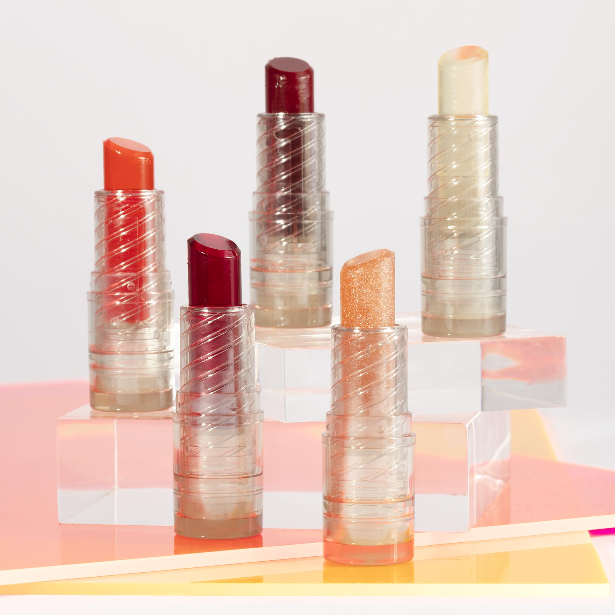 Pacifica Glow Stick Lip Oil - Hydrating & Shiny Rosy Glow Lip Treatment for Women, 0.14 oz | Perfect for Daily Moisture, Night Care & Makeup Looks
