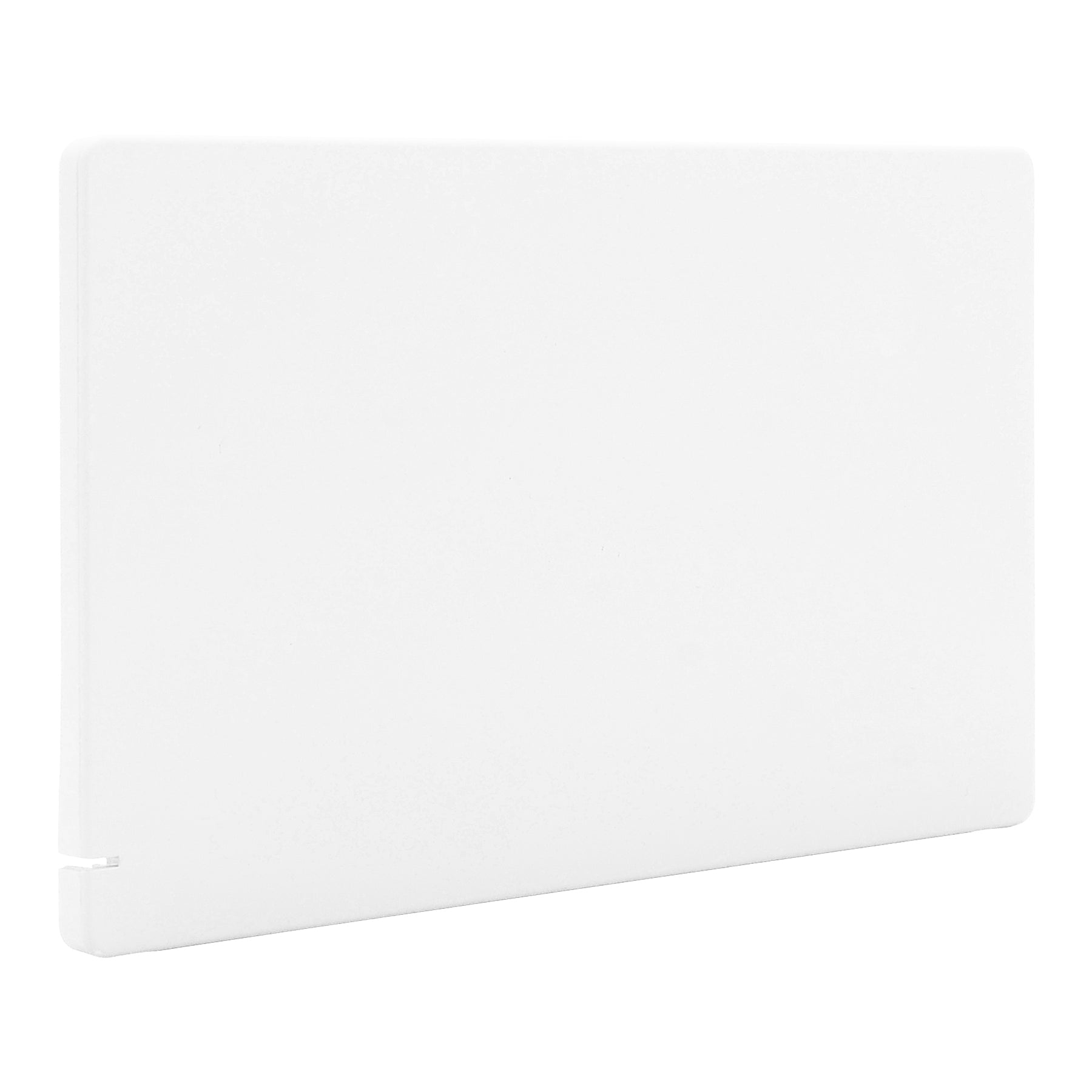 eXtremeRate White Custom Faceplate for Nintendo Switch Charging Dock - Soft Touch Grip DIY Replacement Housing Shell (Dock NOT Included) - Perfect for Gaming Setup & Console Customization - FDP304