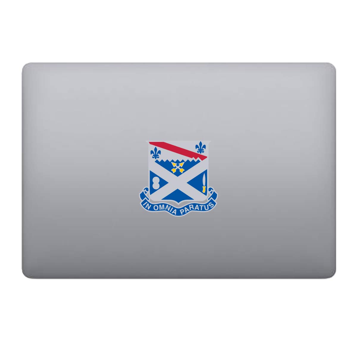 US Army 18th Infantry Division 10-Inch Full Color Vinyl Decal for Milk Mugs - Patriotic Drinkware Sticker for Coffee Cups, Tumblers & Military Gift Ideas