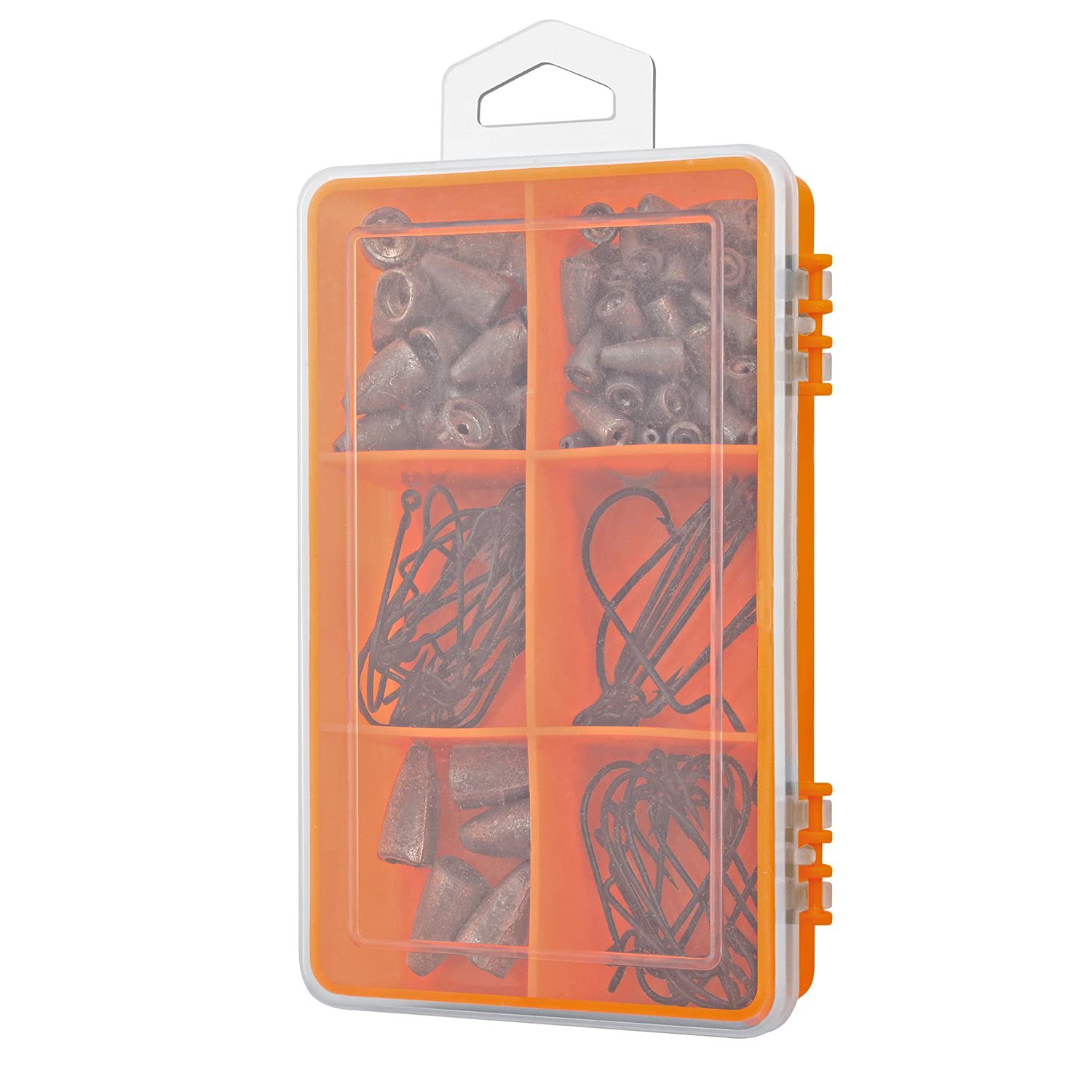 South Bend Worm Hooks & Sinker Kit for Fishing