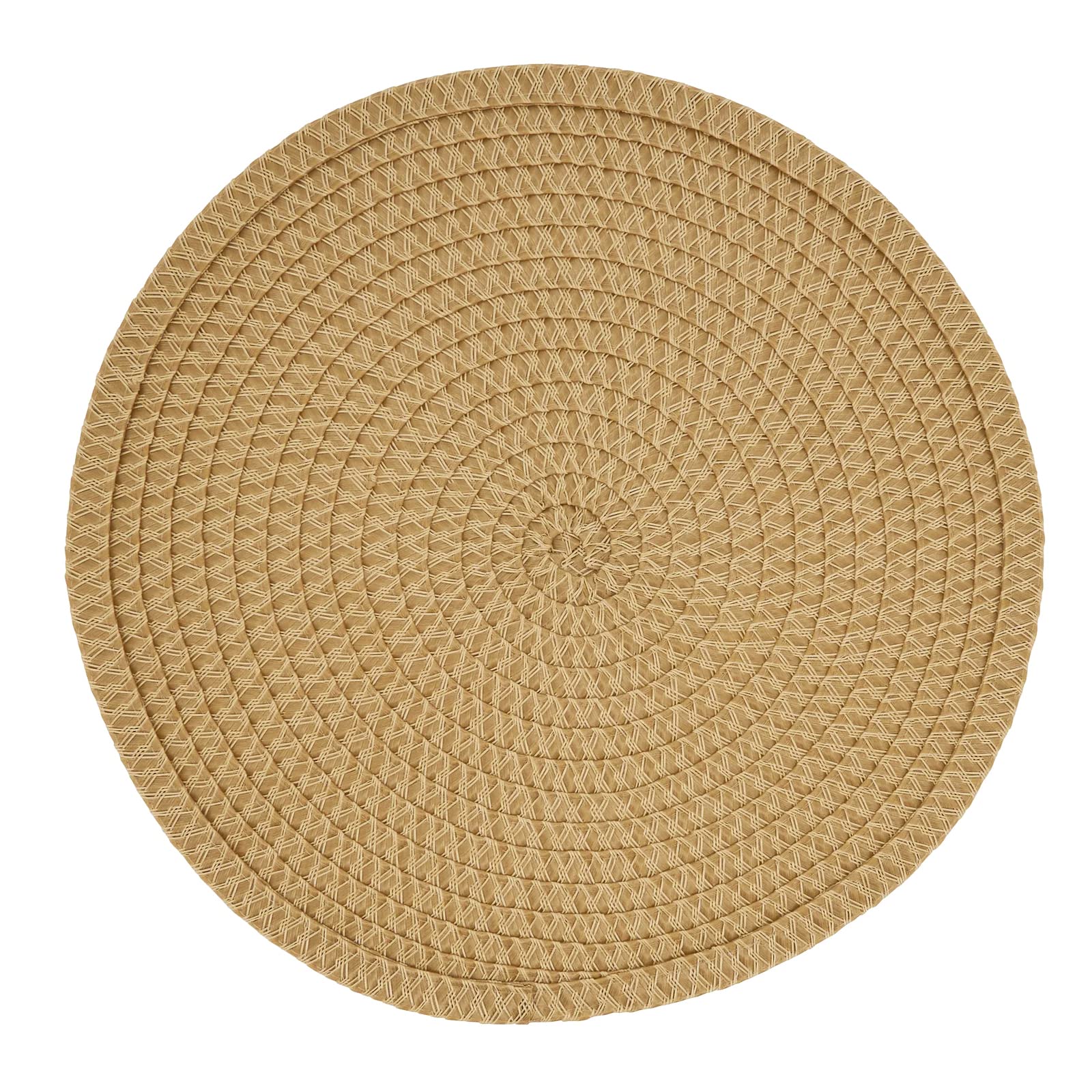 Premium Round Woven Placemats Set of 4 - 15