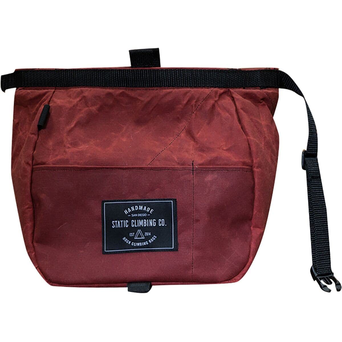 Durable Waxed Canvas Chalk Bucket for Rock Climbing & Bouldering | OxbLoleod One Size | Perfect for Gym, Outdoor Sports & Chalk Storage