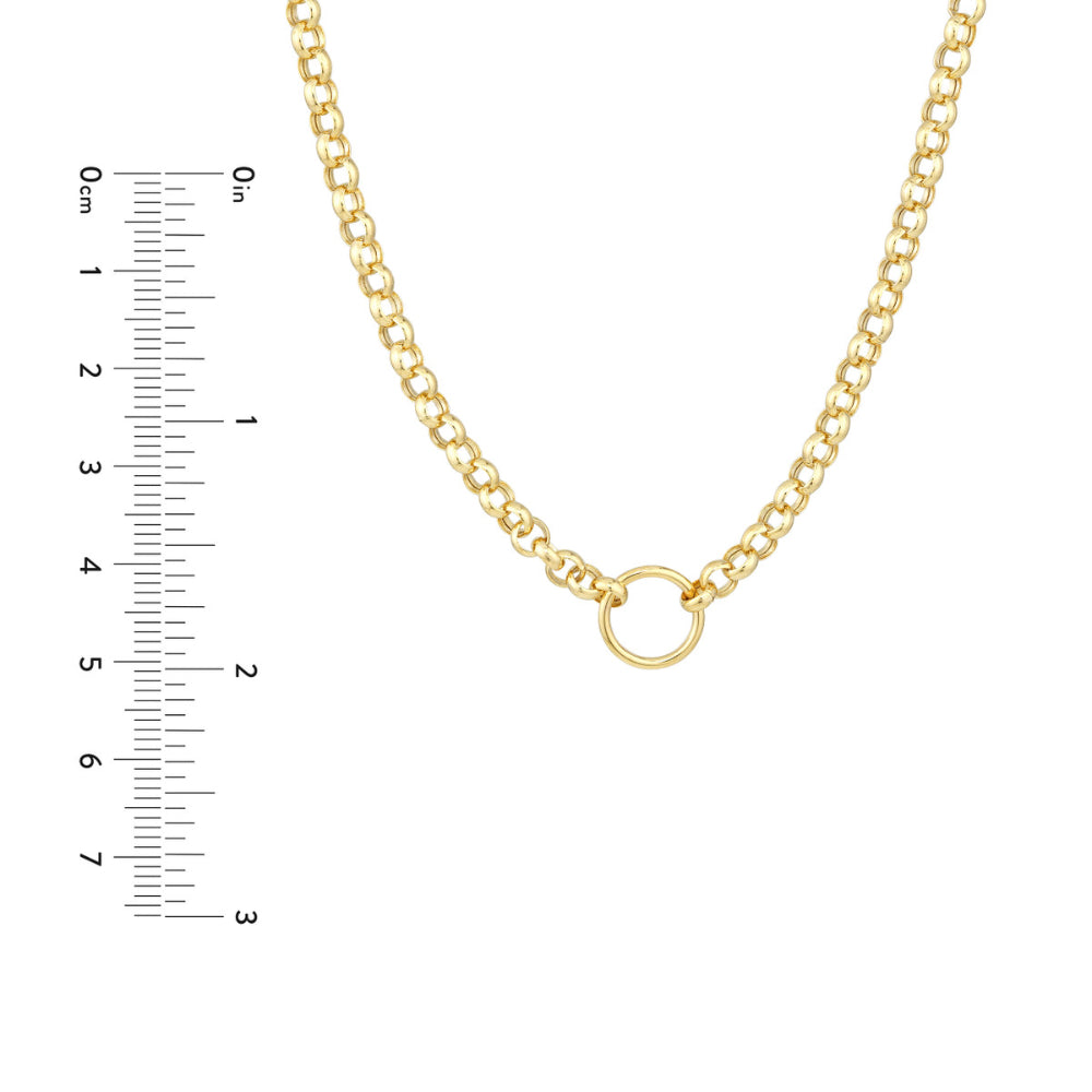 14K Gold Adjustable Charm Necklace for Women - Perfect for Layering, Gifts & Everyday Wear