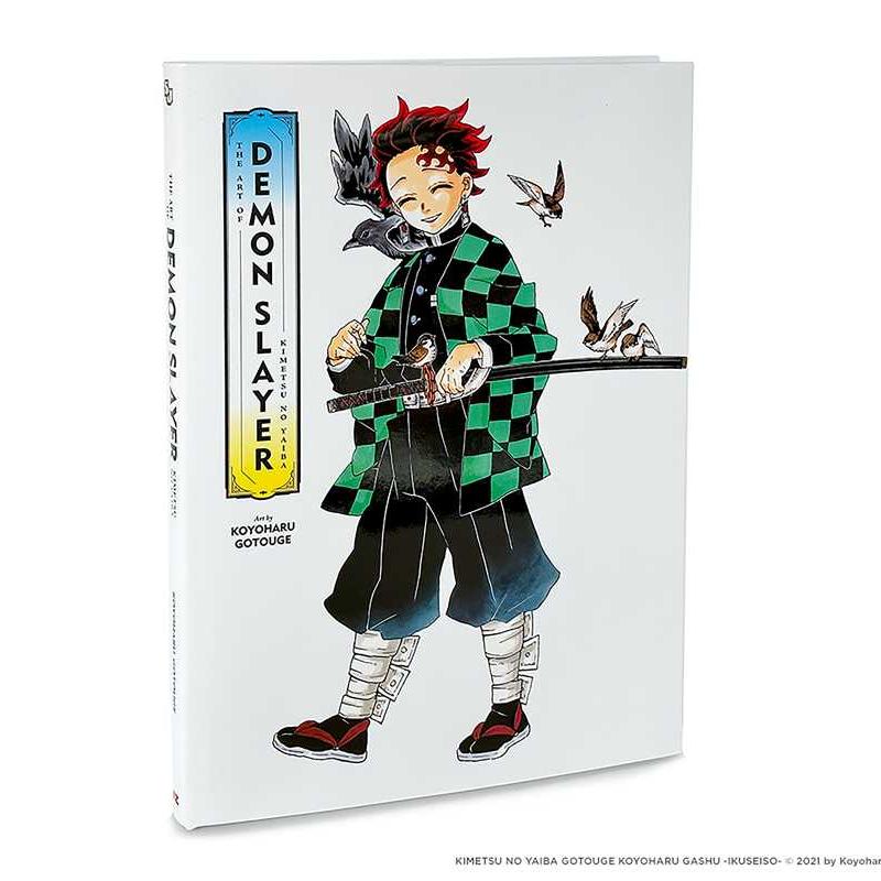 Demon Slayer: Kimetsu No Yaiba Art Book - Official Anime Manga Illustration Collection for Fans, Perfect for Home Decor, Gift Giving and Cosplay Inspiration