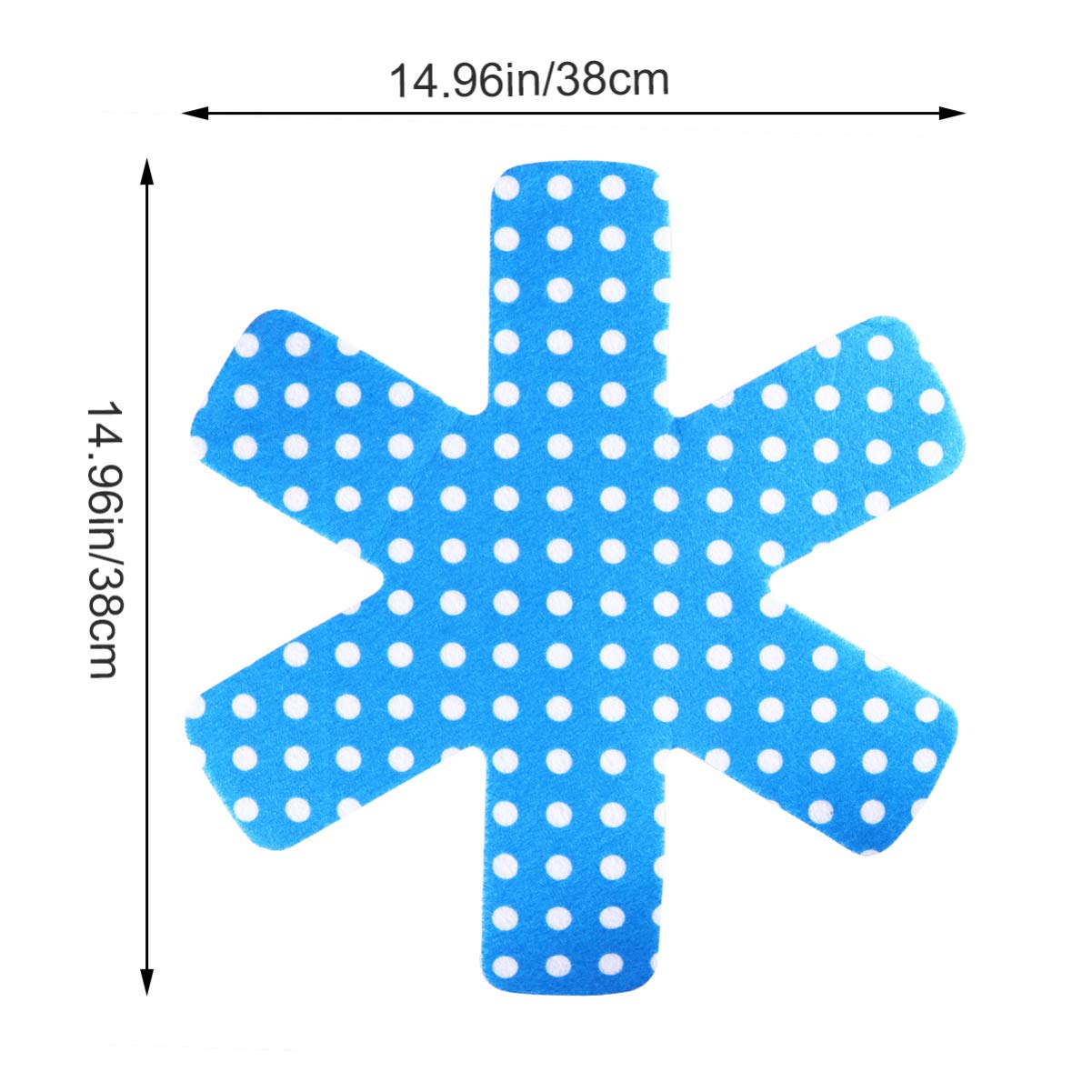 5-Pack Silicone Pan Protectors - Non-Slip Cookware Separators for Pots & Pans - Heat Resistant Kitchen Organizer - Perfect for Stacking, Storage & Cabinet Protection