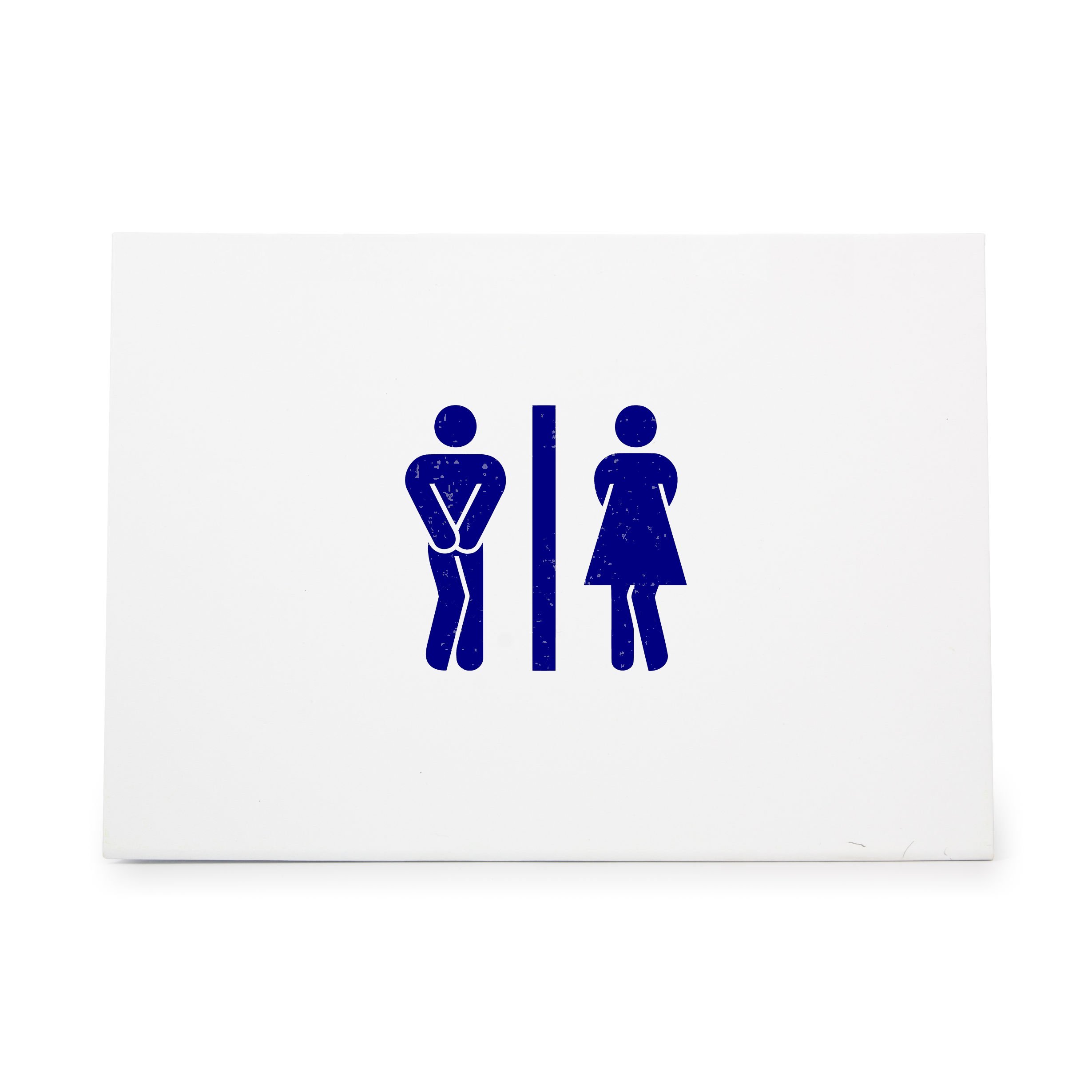 Funny Rubber Stamp Shaped Like a Bathroom Water Closet - Perfect for Scrapbooking, Card Making & Ink Stamping Crafts | Great for DIY Projects, Gift Tags & Handmade Cards
