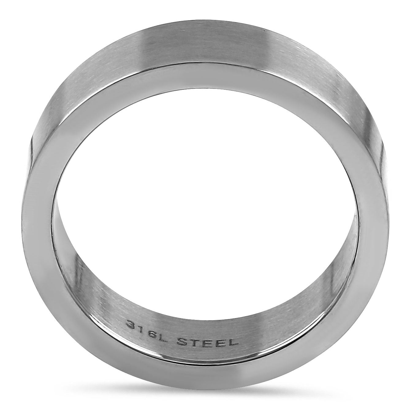 6MM Stainless Steel Band Ring for Men & Women - Durable, Hypoallergenic Wedding, Engagement, or Fashion Jewelry - Perfect for Everyday Wear & Special Occasions