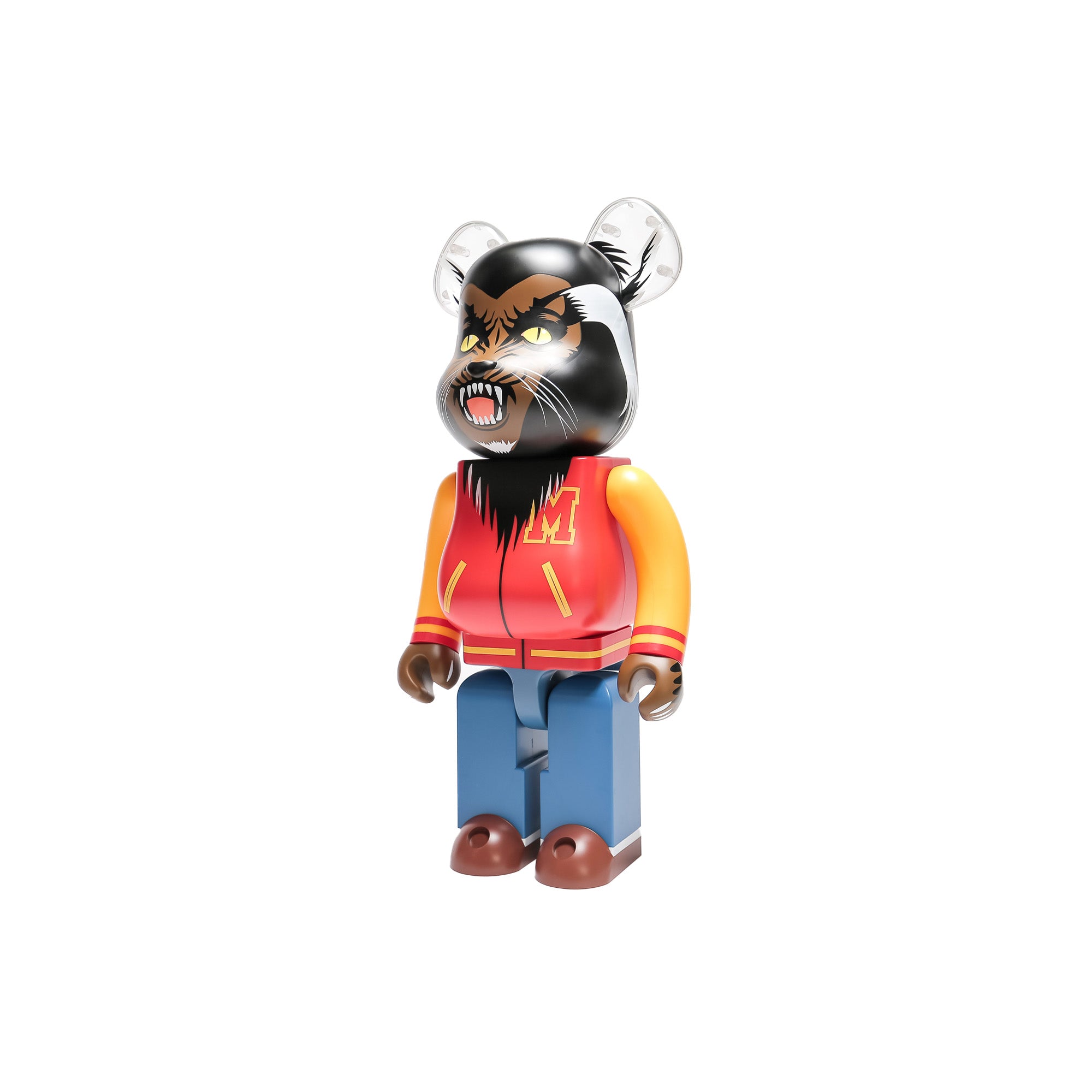Bearbrick x Michael Jackson WEREWOLF 100% & 400% Collectible Figure Set - Limited Edition Pop Art Vinyl Toy for Display & Gift Giving