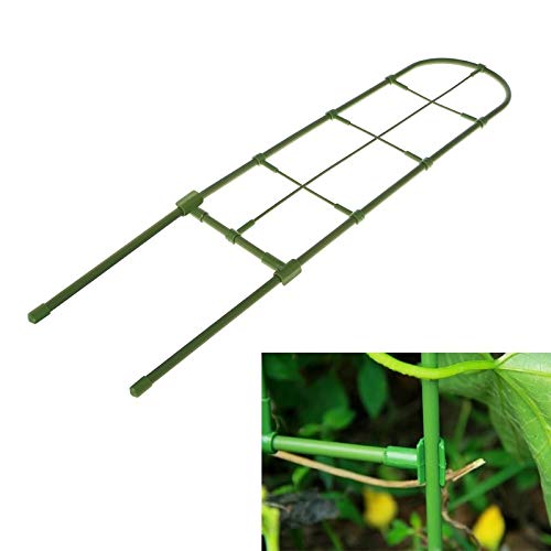 Garden Trellis for Climbing Plants - Sturdy DIY Flower Vines Support Frame & Pot Stand - Easy to Use for Outdoor Gardens, Indoor Potted Plants & Vertical Gardening