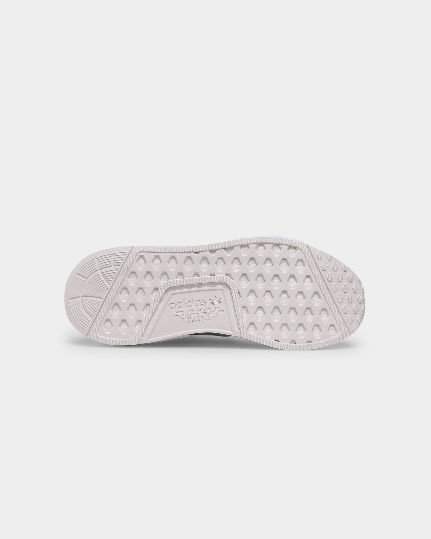 Adidas Women's NMD_R1 Primeblue Running Shoes - Cloud White/Silver Metallic - Lightweight Comfort for Jogging, Gym & Casual Wear