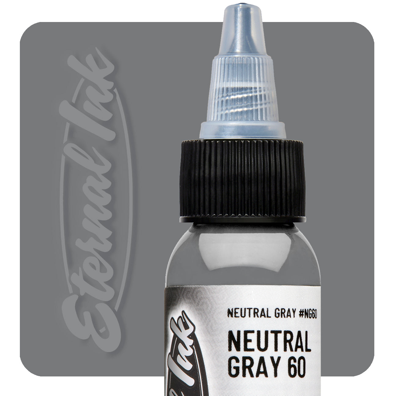 Eternal Neutral Gray 60 Ink Cartridge - High-Quality Printer Ink for HP, Canon, Epson - Perfect for Home Office, School & Business Printing