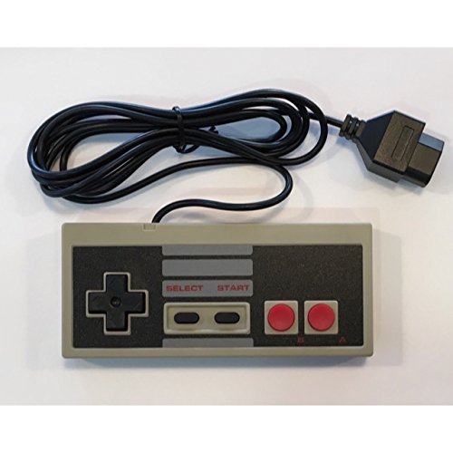 Original NES Nintendo Console Bundle - 2 Controllers, AV Cable & Power Adapter | Classic Gaming Accessories for Retro NES System | Perfect for Gaming Parties & Nostalgic Play