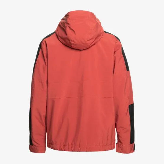 Quiksilver Snow Radicalo Red & Black Snowboard Jacket - Waterproof & Insulated for Winter Sports & Outdoor Adventures