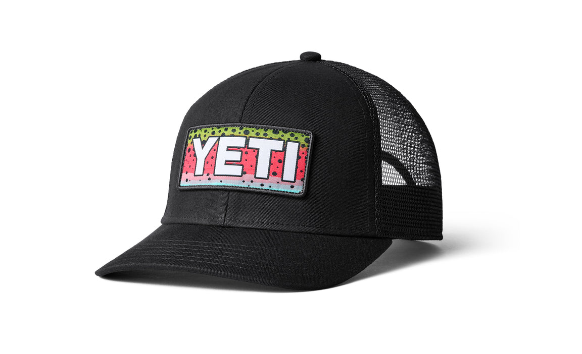Premium Rainbow Trout Fishing Hat - UV Protection & Breathable Outdoor Sun Hat for Fishing, Hiking, and Camping