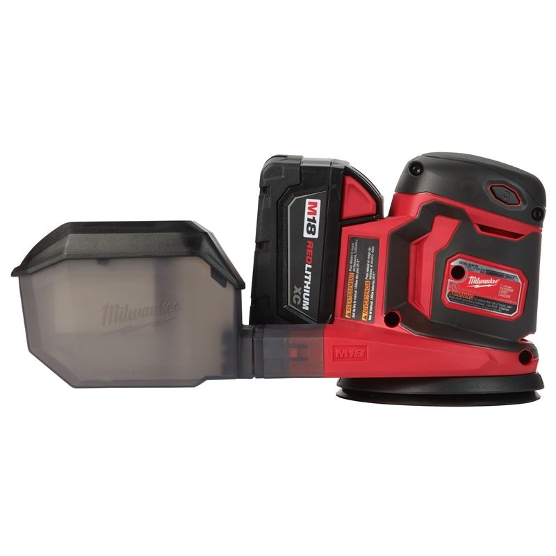 **DEWALT M18 18V Cordless Random Orbit Sander Kit with Lithium-Ion Battery - Perfect for Woodworking, Sanding, and DIY Projects**
