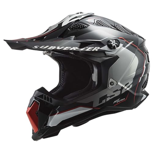 Arched Gloss Black/Red/Silver