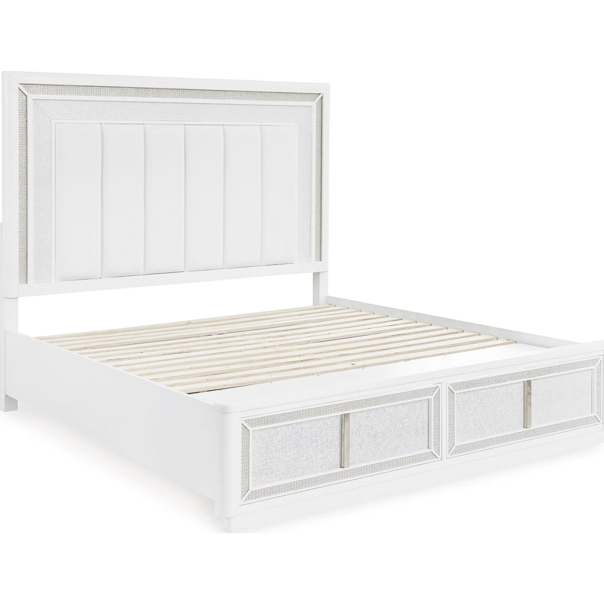 Chalanna 5-Piece Bedroom Storage Set - Wooden Dresser, Nightstand & Wardrobe Organizer for Master Bedroom or Guest Room