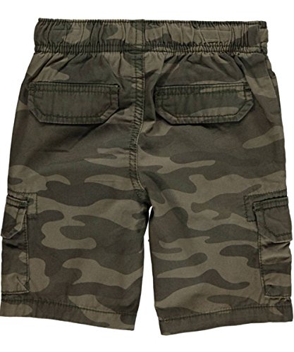 Carters Toddler Boys Camouflage Cargo Shorts 4T Green - Comfortable Playwear for Outdoor Adventures & Summer Activities