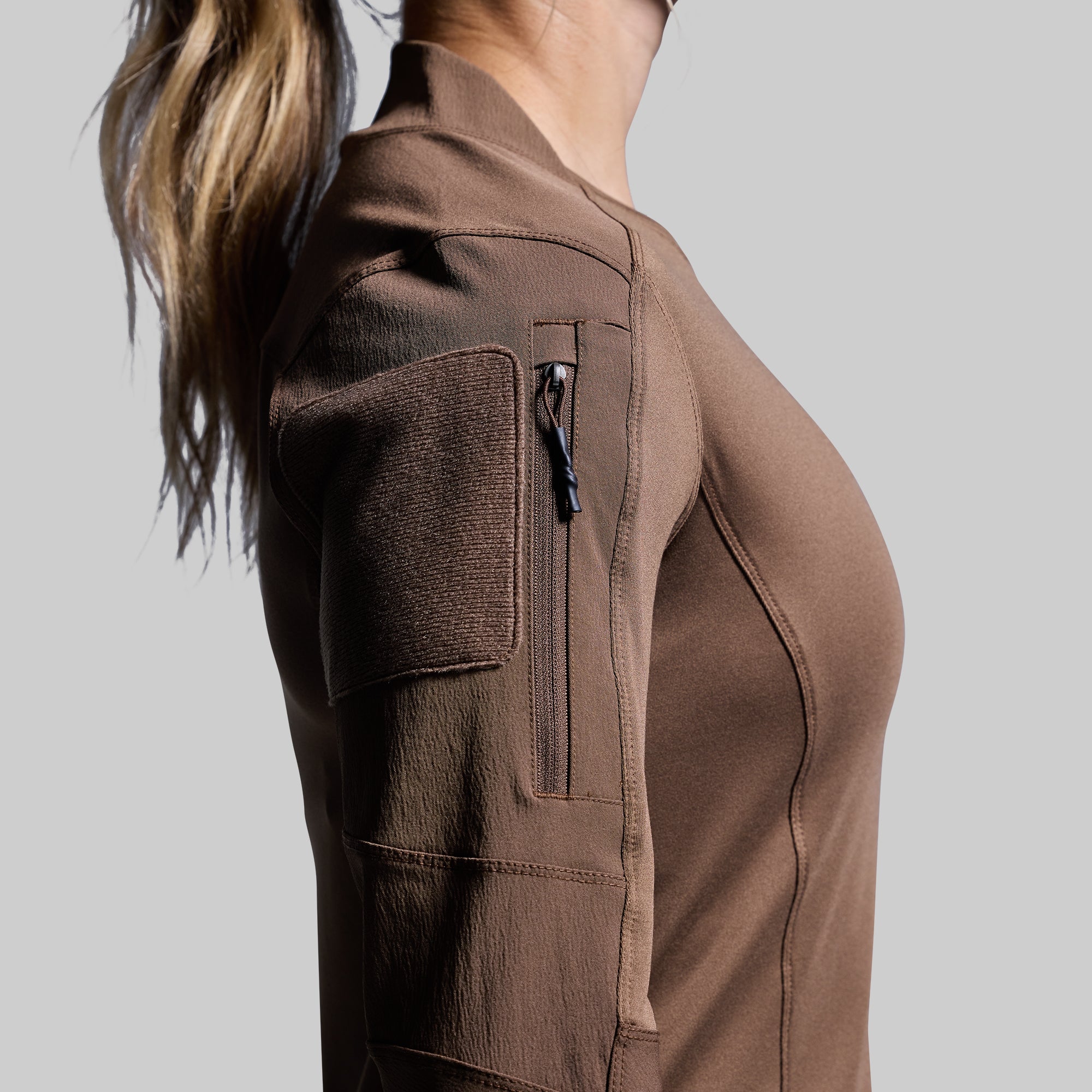 Women's Long Sleeve Open Front Cardigan - Coyote Brown | Soft Lightweight Knit Sweater | Perfect for Fall Layering, Office Wear & Casual Outfits