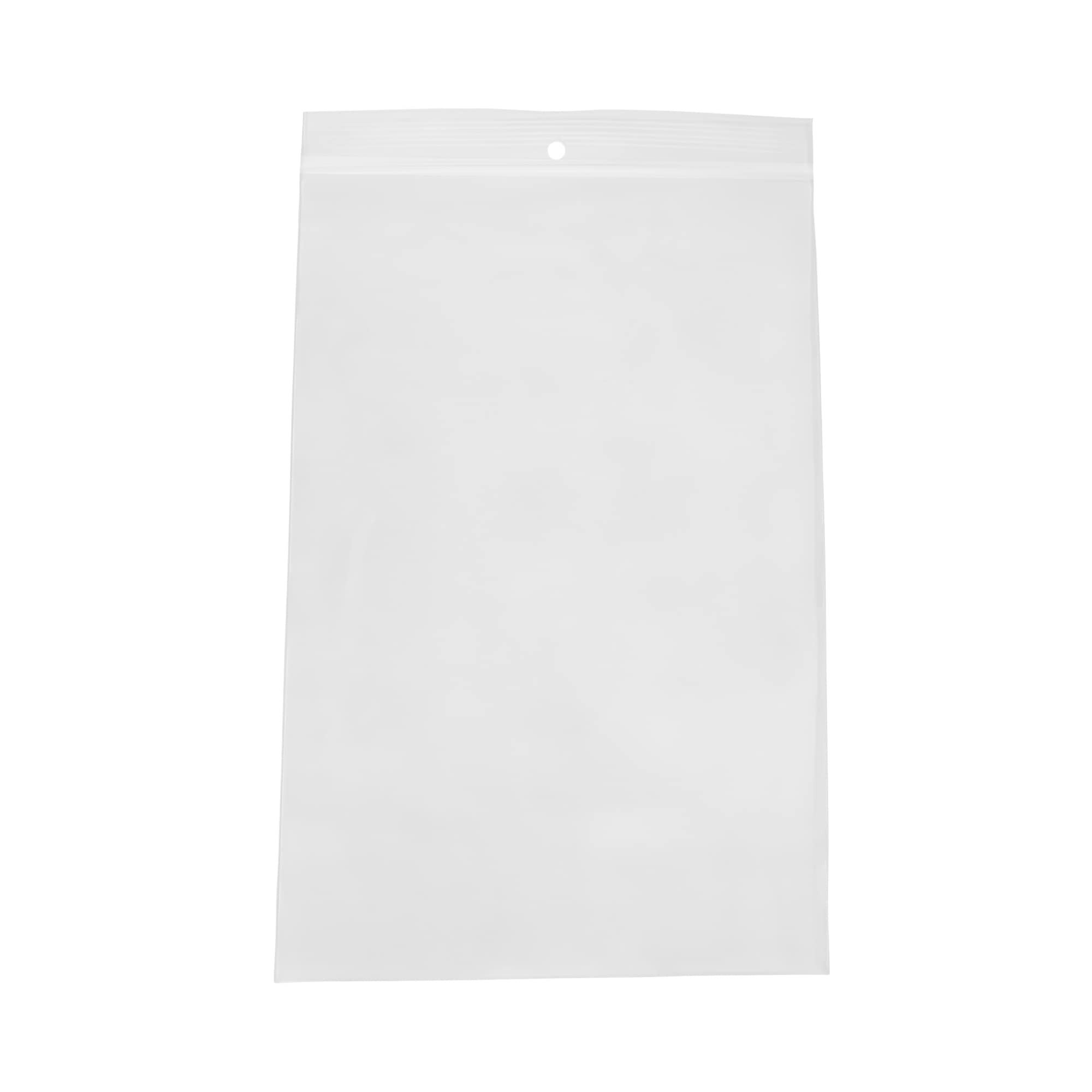 1000 Pack 6x9 Inch 4 Mil Clear Reclosable Poly Bags with Hang Holes - Perfect for Retail Packaging, Crafts, Storage & Organization