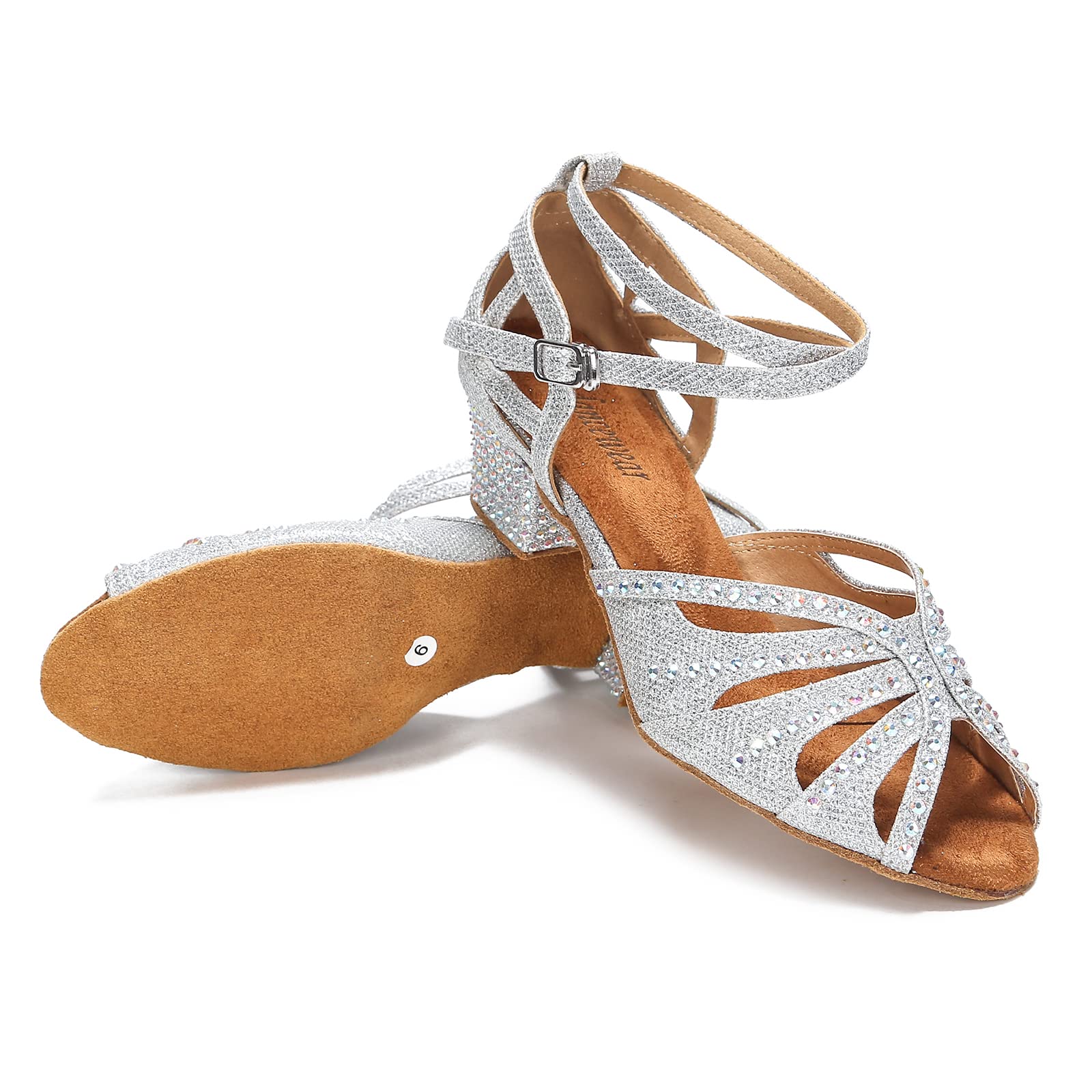 Best Women's Ballroom Dance Shoes - Low Heel 1.5