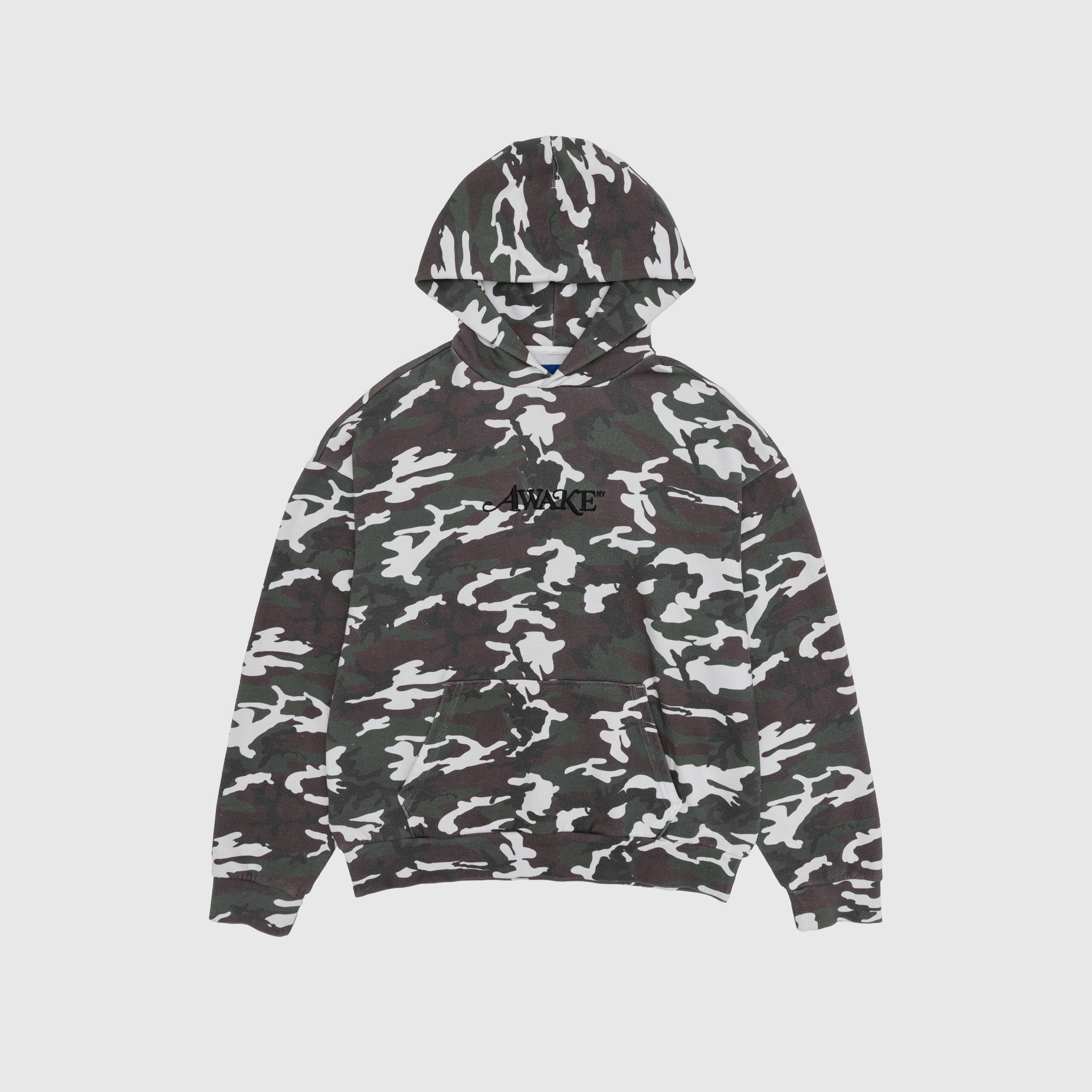 Men's Camo Hoodie - Military Style Zip Up Jacket for Outdoor Hunting & Casual Wear | Warm Fleece Lined for Winter & Fall