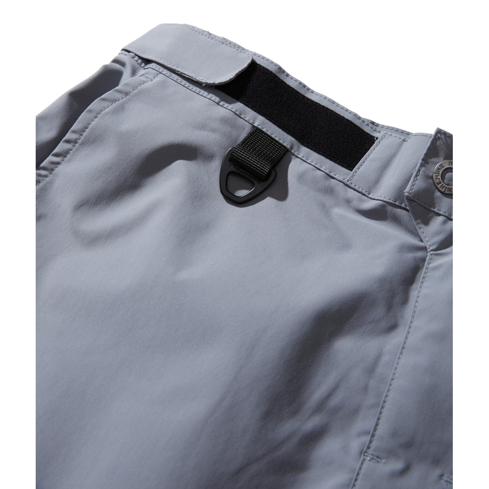 Nine Point Nine Road Side Pocket Softbox Shorts - Gray | Comfortable Casual Wear for Outdoor Activities & Gym Workouts
