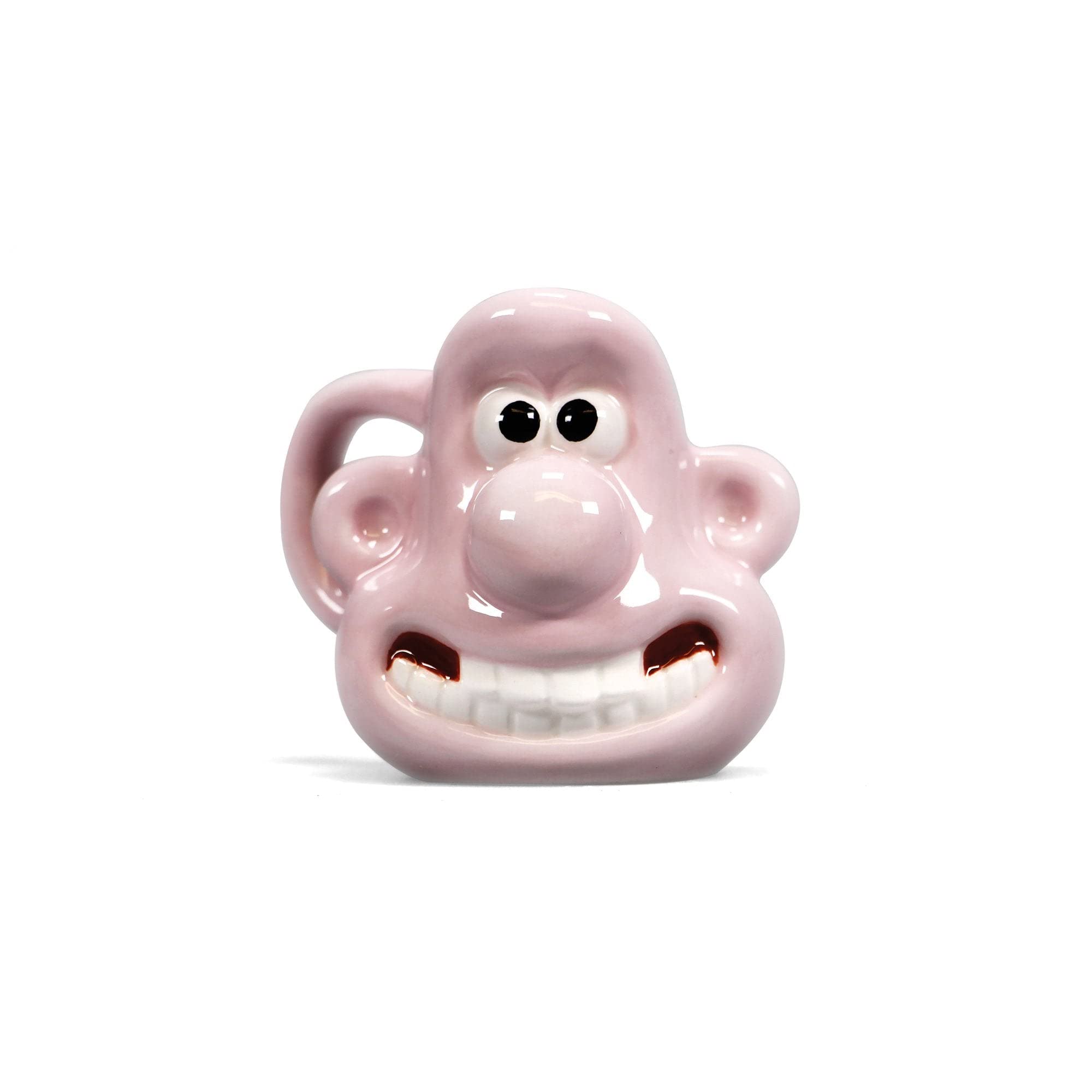 Wallace and Gromit 3D Ceramic Coffee Mug - Funny Novelty Large Tea Cup for Men - Perfect Gift for Fans, Office Use & Home Decor