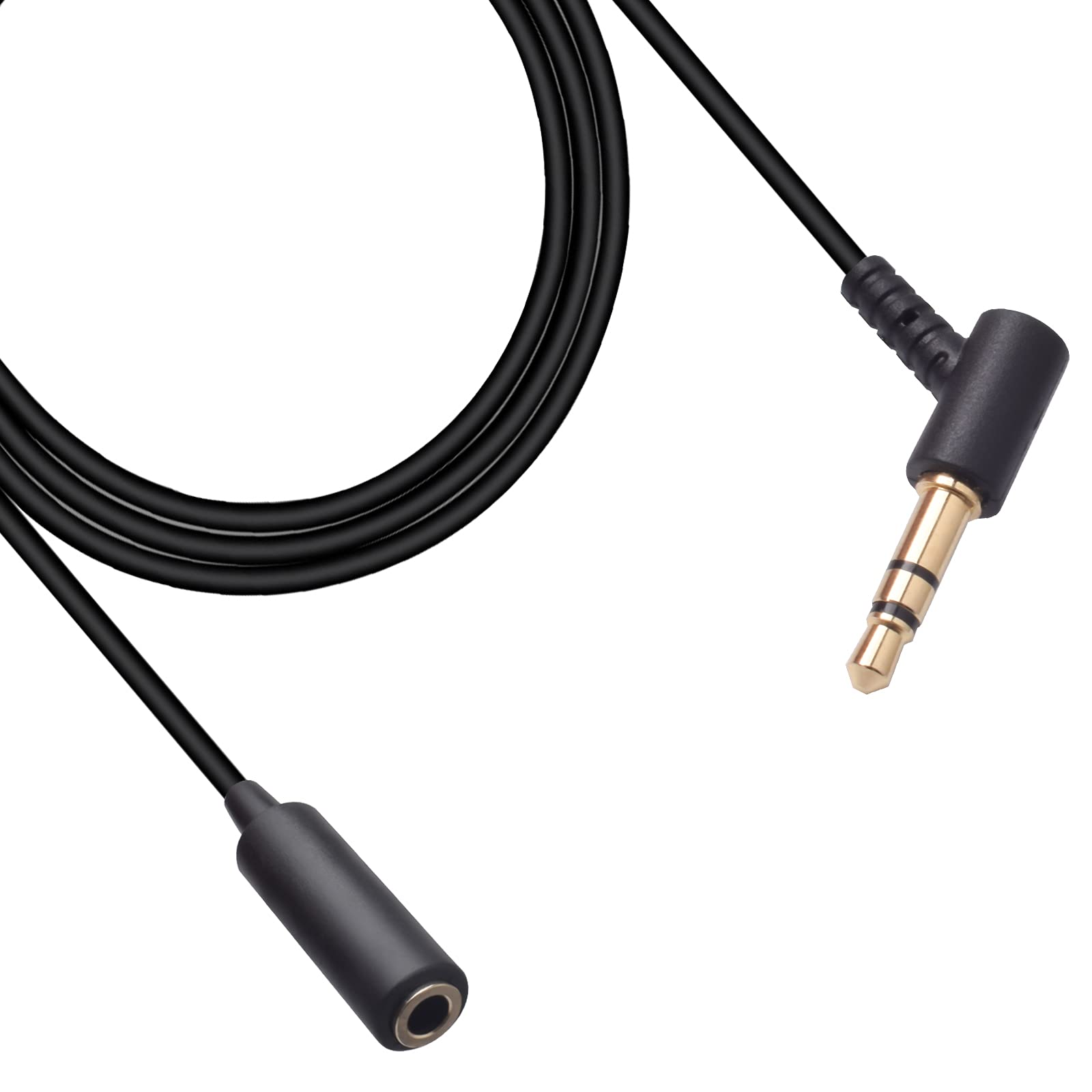 3.5mm Stereo Male to Female Headphone Extension Cable - 20FT Aux Audio Cord for iPhone, Android, iPad, Laptop, Speaker, Headphones - Perfect for Home Theater, Gaming & Office Use