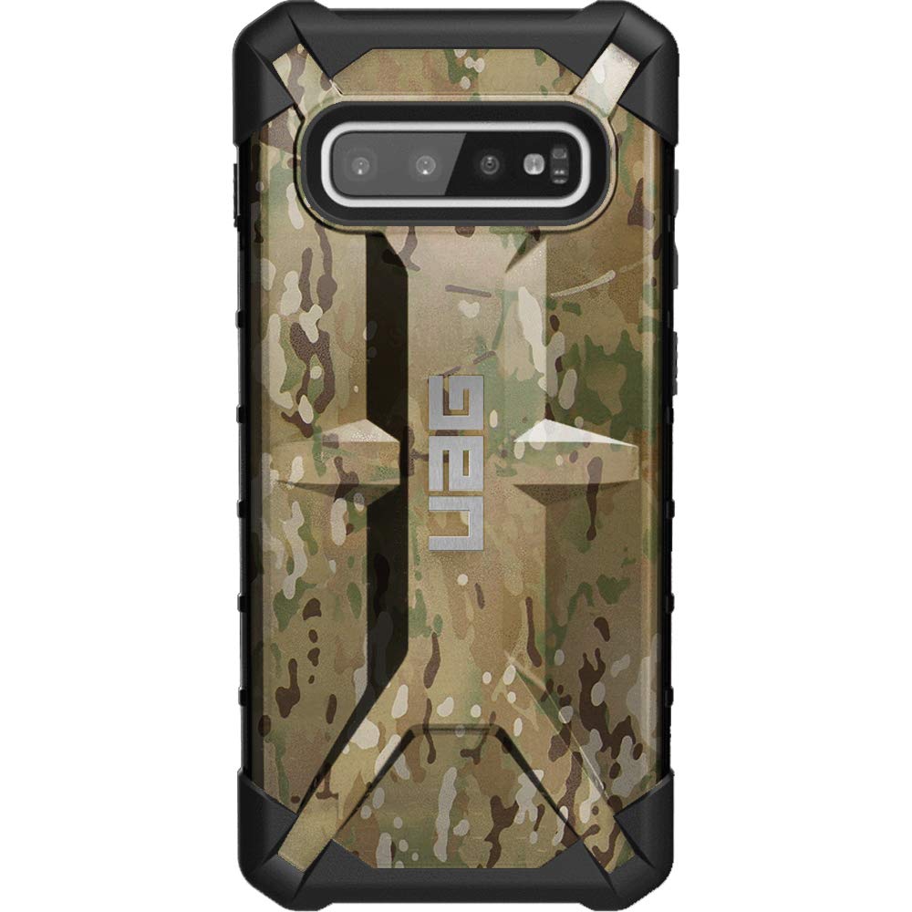 EGO TACTICAL Custom UAG Urban Armor Gear Case for Samsung Galaxy S10 (6.1 Inch) - Multicam/Scorpion OCP Camouflage Limited Edition - Military Grade Protection for Outdoor, Hunting & Tactical Use