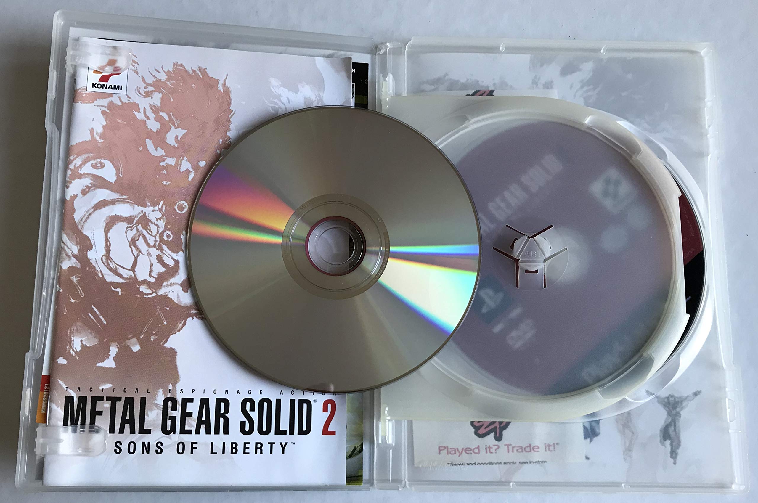 Metal Gear Solid 2: Sons of Liberty - PS2 Game | Action-Adventure Stealth Video Game for Playstation 2 | Perfect for Retro Gaming & Collectors