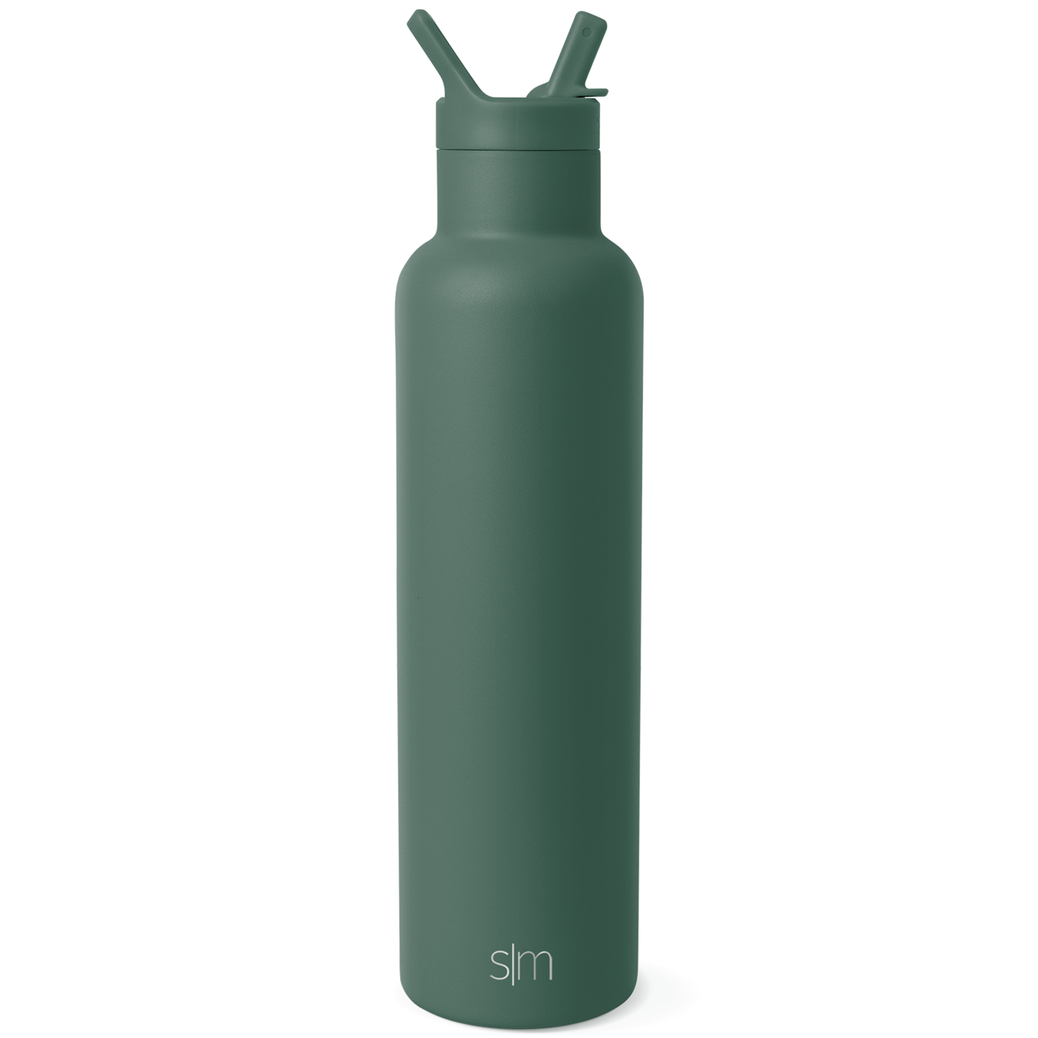 Ascent Insulated Water Bottle with Straw Lid - Leakproof Stainless Steel Thermos for Gym, Hiking & Outdoor Activities