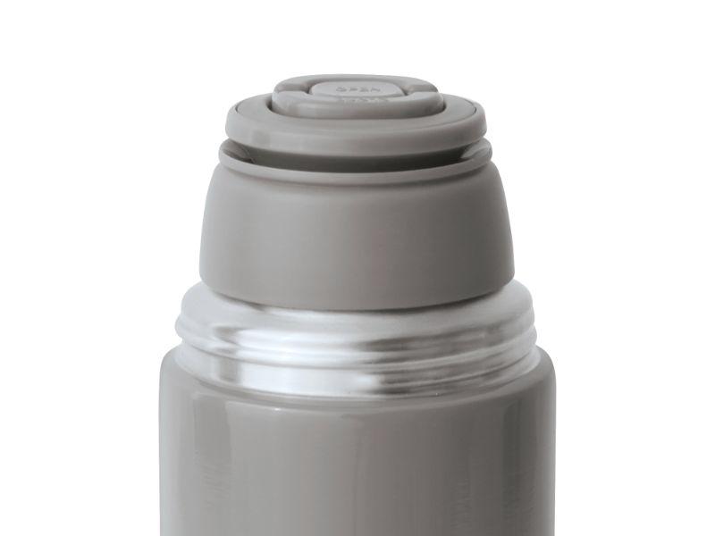 BergHOFF Leo 16.9oz (500ml) 18/10 Stainless Steel Vacuum Insulated Thermal Flask - Gray, Double Wall Insulation for Hot & Cold Beverages, Perfect for Coffee, Tea, Travel, Camping & Office Use
