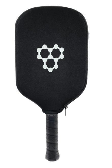 Premium CRBN¹ Elongated Pickleball Paddle - Lightweight Carbon Fiber Design for Enhanced Control & Power (White) - Perfect for Competitive Play & Outdoor Recreation
