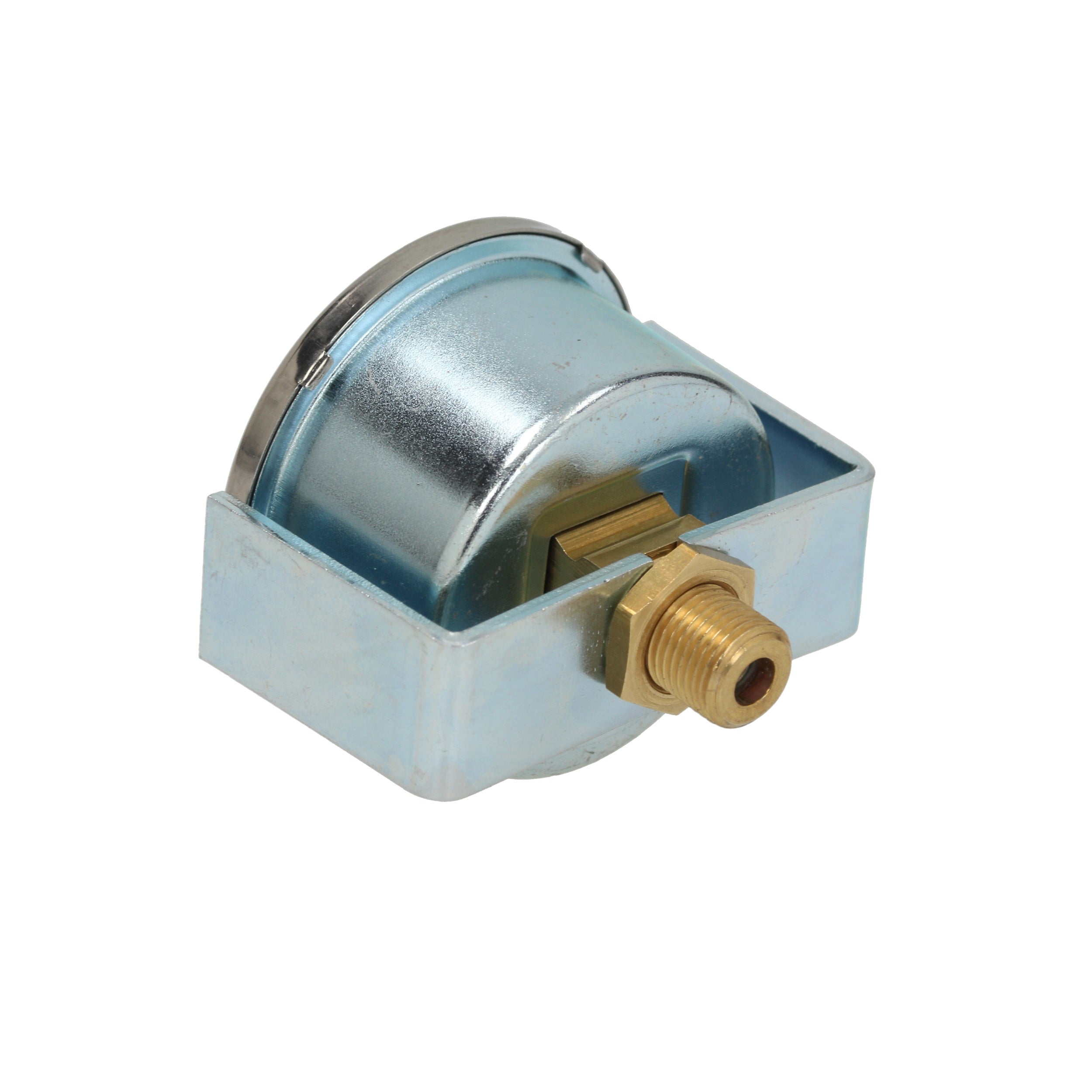 39mm Boiler Pressure Gauge - High Accuracy Water Pressure Meter for Home Heating Systems, Industrial Equipment & HVAC Maintenance
