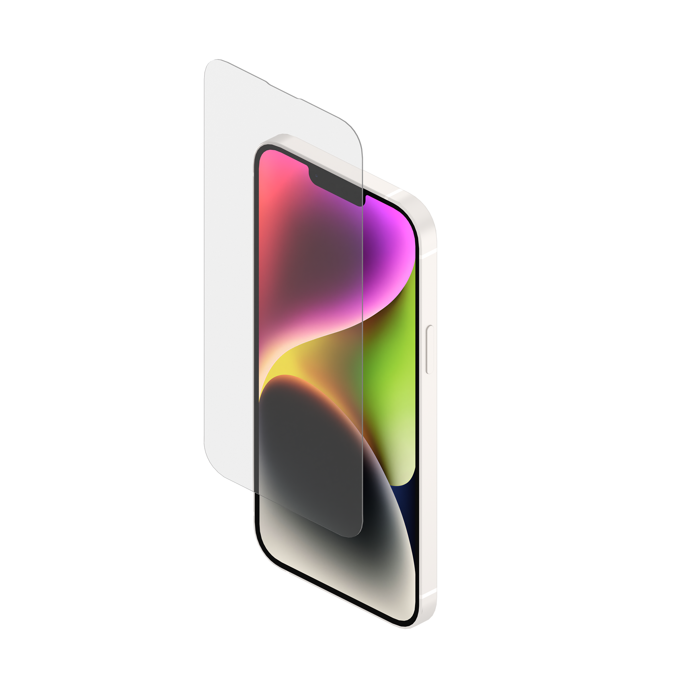 Tempered Glass Screen Protector for iPhone 14 Plus - 9H Hardness, HD Clear, Anti-Scratch & Bubble-Free - Perfect for Work, Travel & Everyday Protection