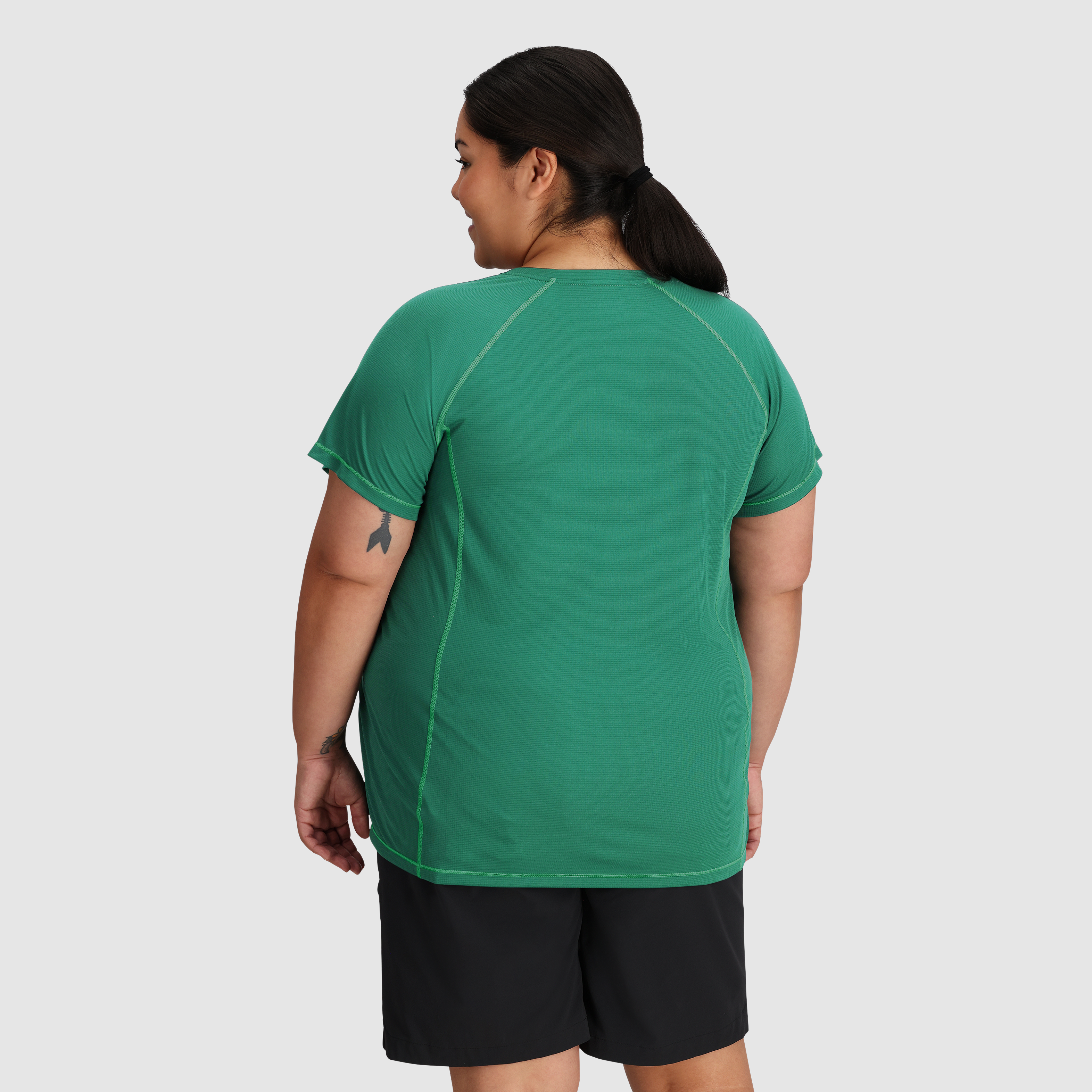 Women's Plus Size Echo T-Shirt - Soft & Comfortable Cotton Tee for Casual Wear, Workout & Everyday Outfits | Trendy & Stylish