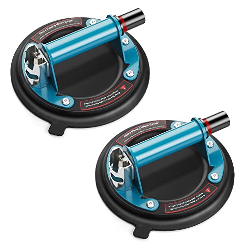 A-blue Suction Cups With Metal Handle