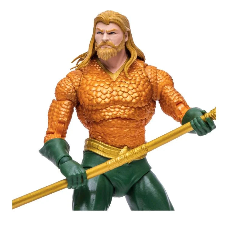 DC Multiverse Aquaman Action Figure - 7-Inch Collectible with Accessories - Perfect for Display, Gifts, and Comic Book Fans