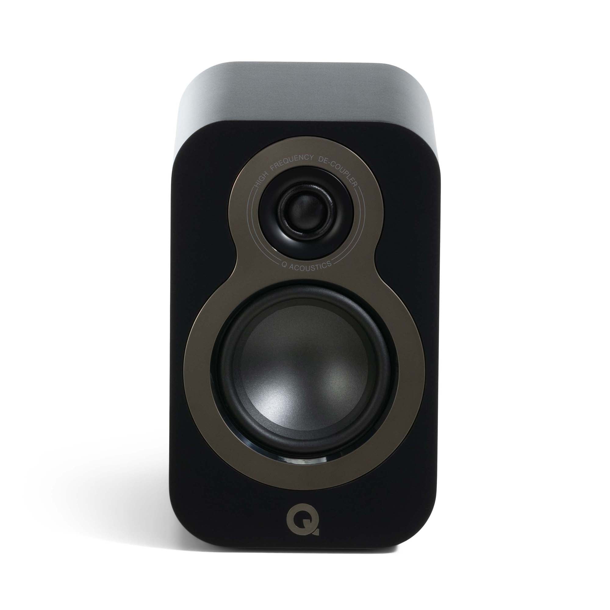Q Acoustics 3010c Bookshelf Speakers - Premium Hi-Fi Stereo Pair for Home Theater & Music Listening - Perfect for Living Rooms, Home Studios & Audiophile Setups