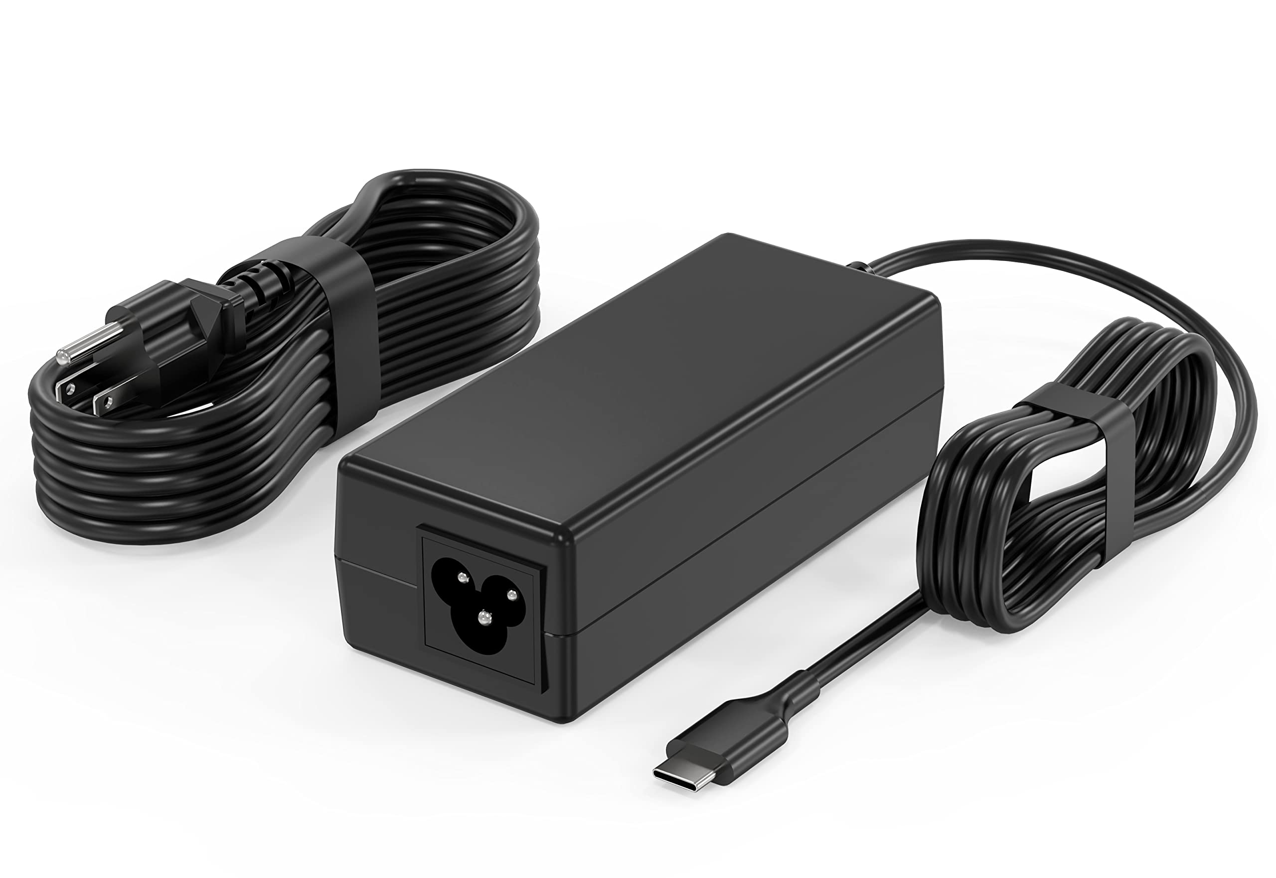 45W USB C Laptop Charger - Fast Charging Power Adapter Compatible with Chromebook, HP, Dell, Acer, Asus, Samsung | Perfect for Home, Office & Travel Use